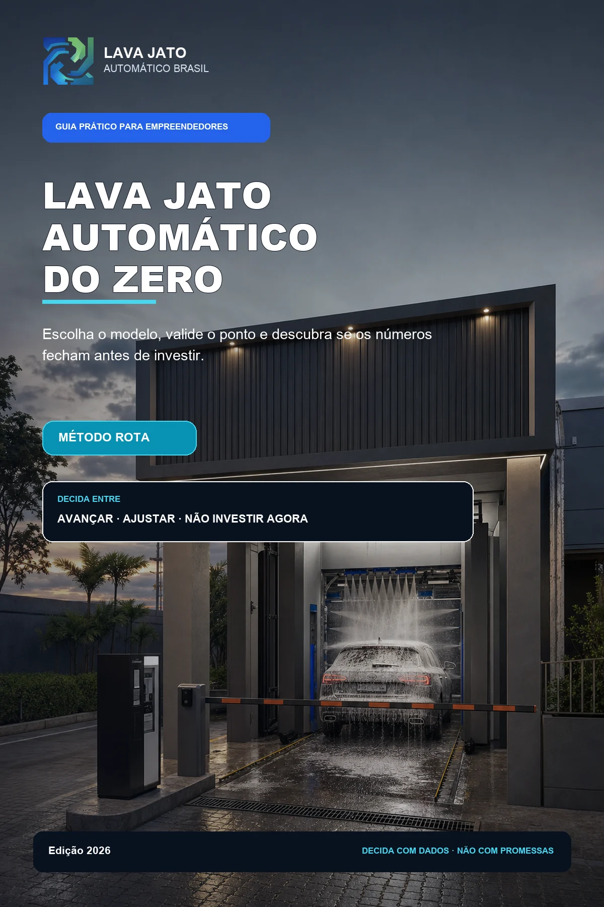 Capa do guia Lava Jato Automático do Zero
