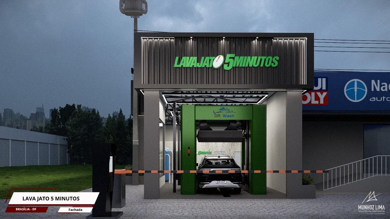 Estudo de implantação de lava-jato automático integrado a posto de combustível